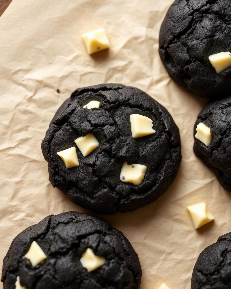 Active Charcoal White Choc